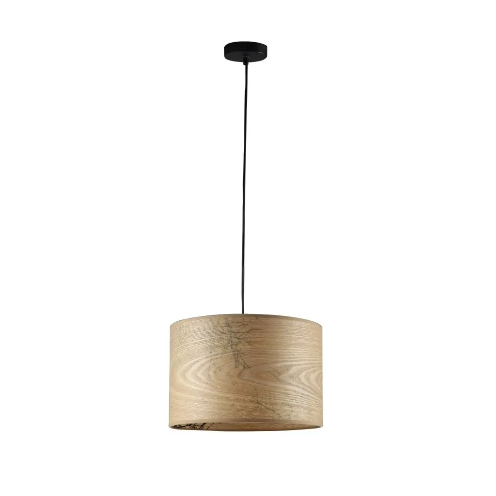 Lara Wood Veneer Pendant Lamp Light - Natural