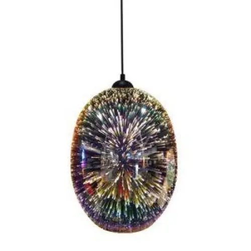 Kelper Modern Hanging Pendant Lamp - Chrome Colour