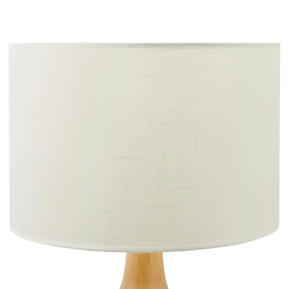 Docel Ceramic Base Table Desk Lamp - Yellow / White