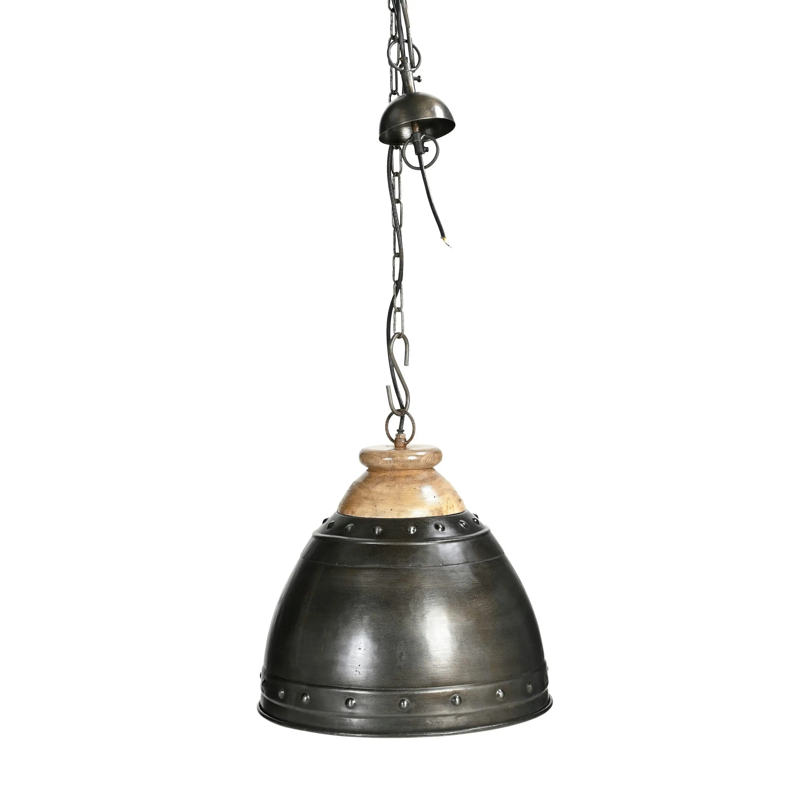 Austin Wood And Iron Rustic Lamp Shade