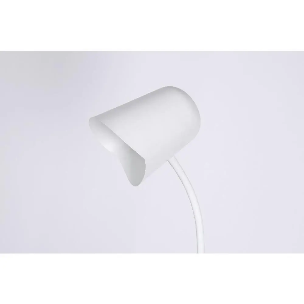 Torry Flexible Reading Slim Standing Floor Lamp - White