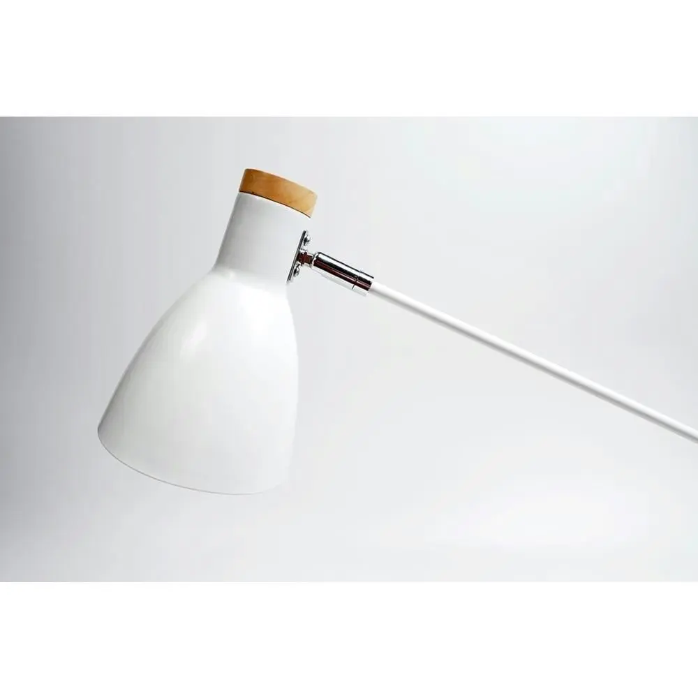 Scandinavian Style Adjustable Floor Lamp - White