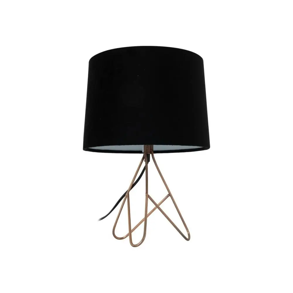 Macina Modern Elegant Table Lamp Desk Light - Copper & Black