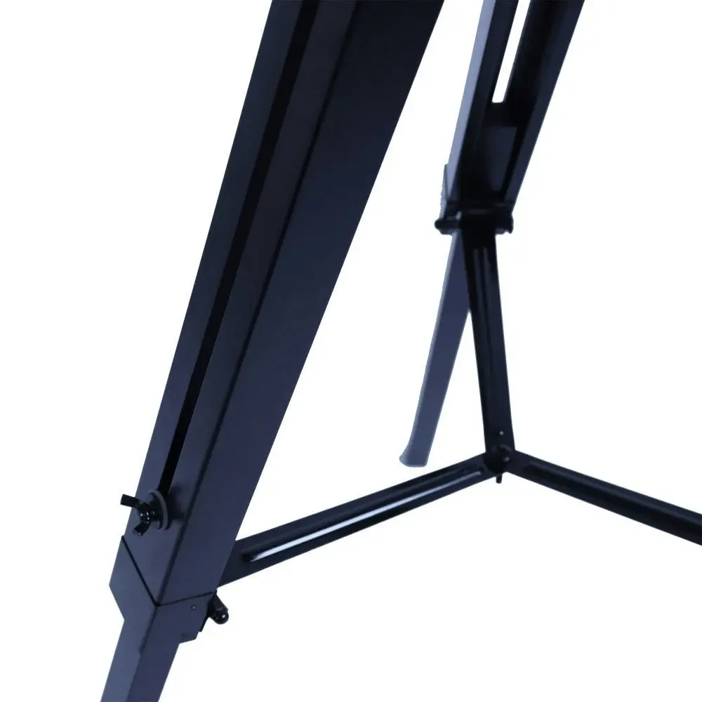 New Oriental Rubi Classic Tripod Floor Lamp - Matte Black/Grey