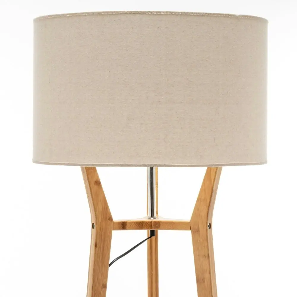 New Oriental Jordyn Classic Tripod Floor Lamp - Natural