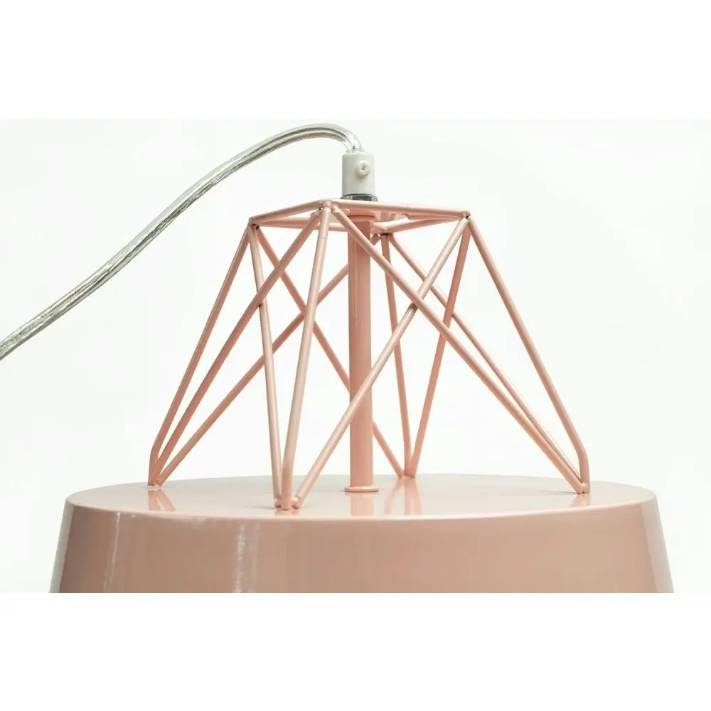 Chevi Metal Hanging Pendant Light - Pink