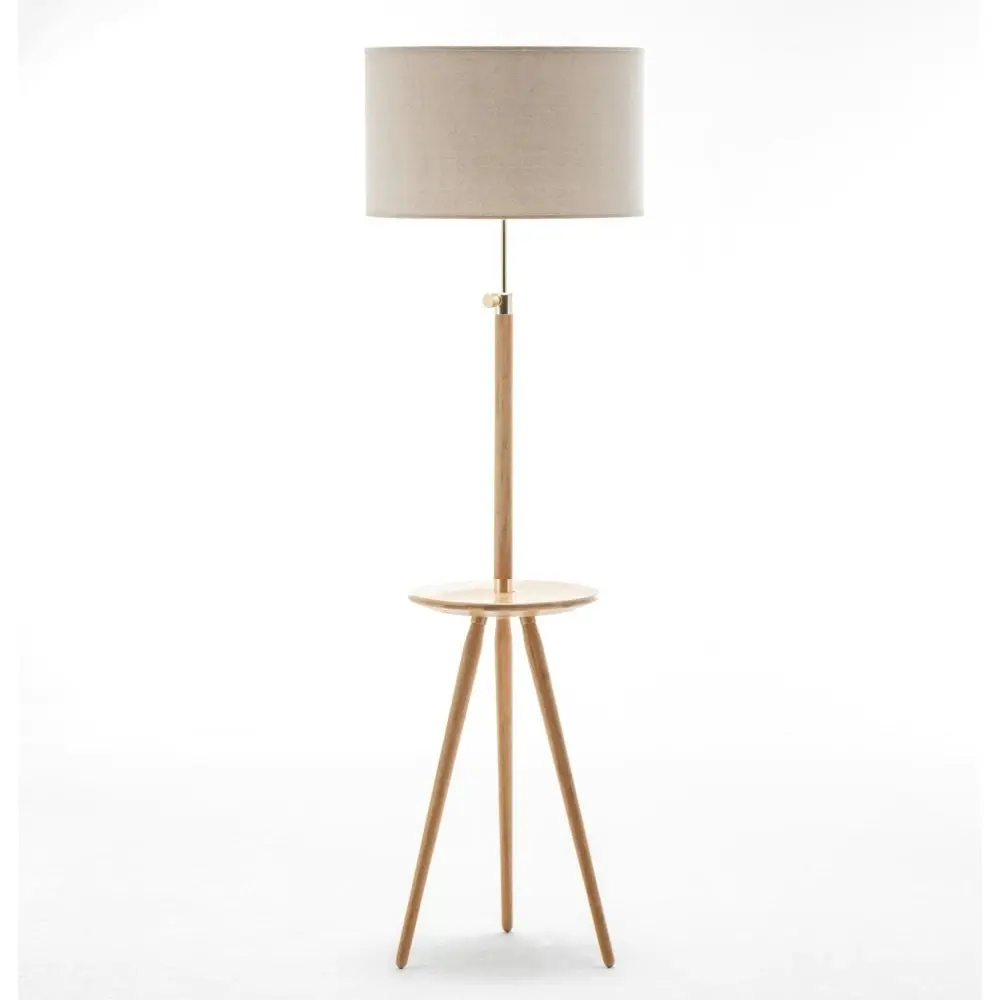 New Oriental Hanifa Classic Tripod Floor Lamp - Natural