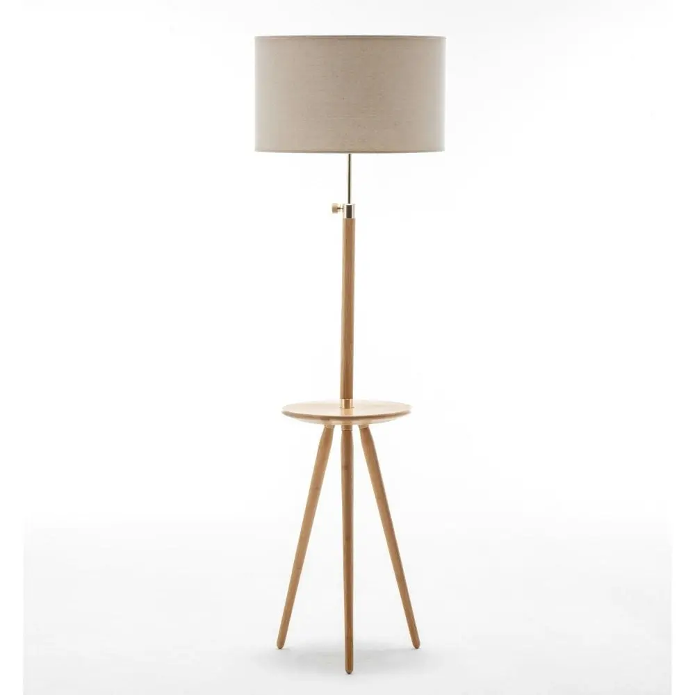 New Oriental Hanifa Classic Tripod Floor Lamp - Natural