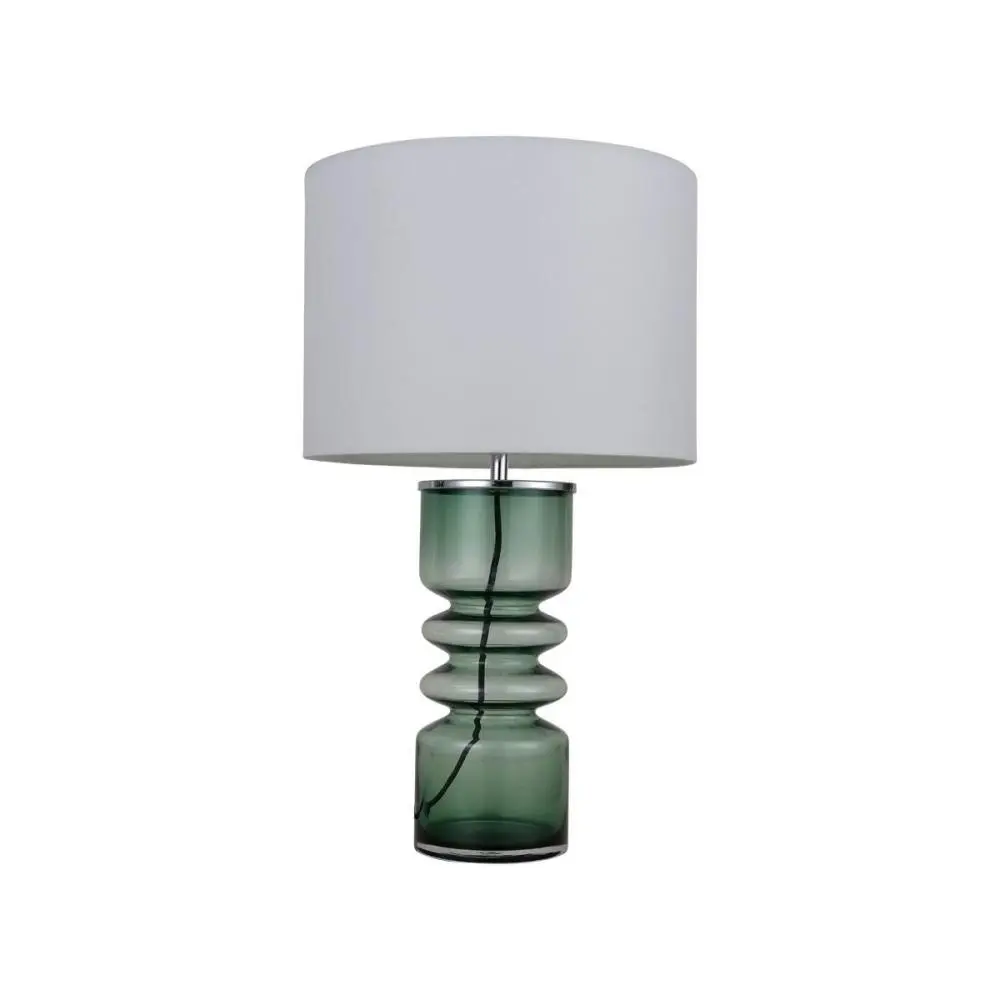 Duchy Modern Elegant Table Lamp Desk Light - Green & White