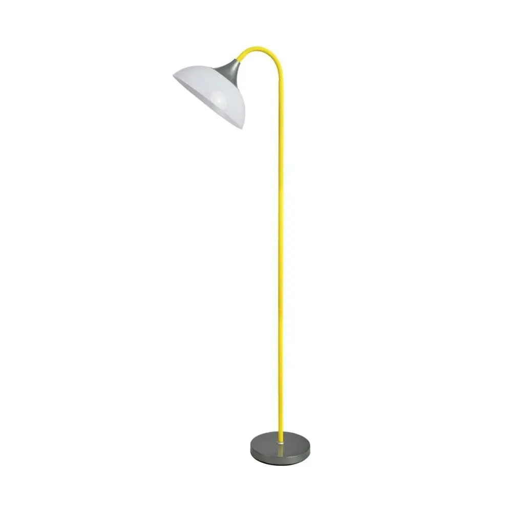 Park Modern Elegant Free Standing Reading Light Floor Lamp - Yellow