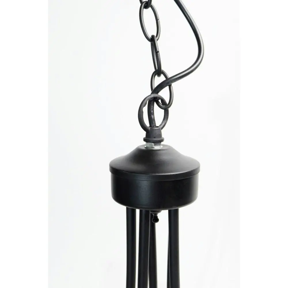 Solaris Modern Luxury Chandelier Light Pendant Lamp - Black