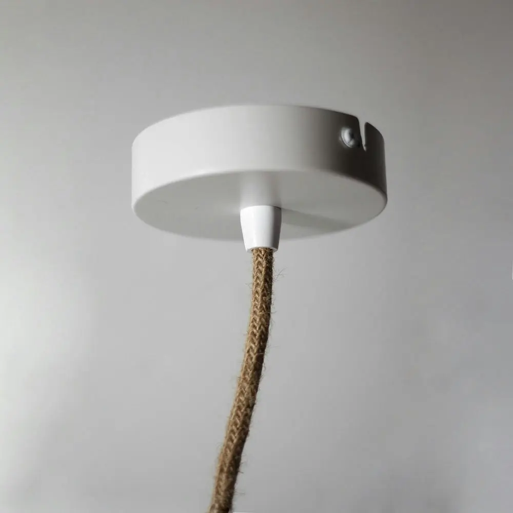 Kidika Linen Pendant Lamp Light Natural Small