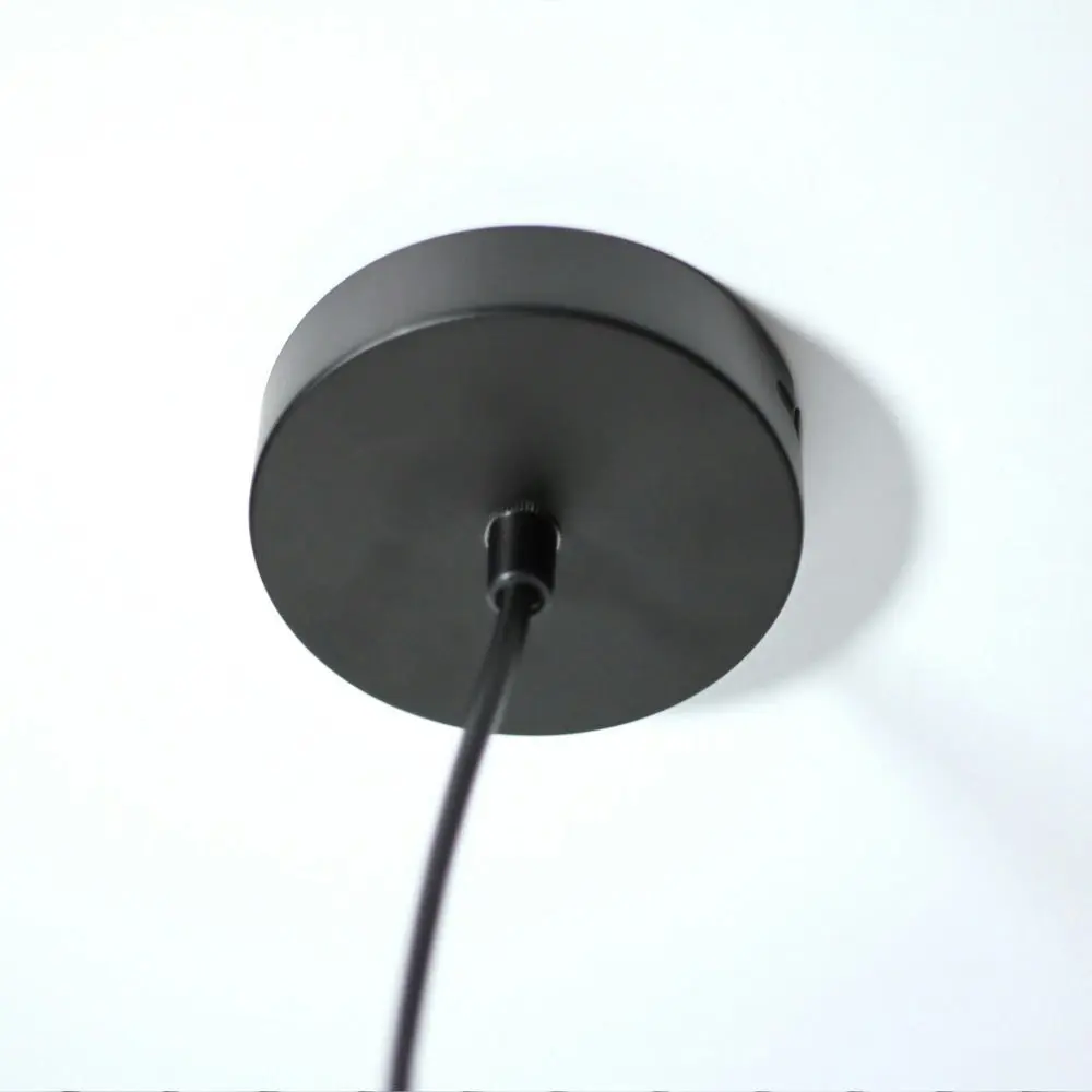 Gale Modern Metal Pendant Lamp Light Black