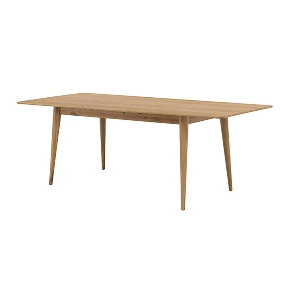 6IXTY Niche Extension Rectangular Wooden Dining Table - 160-210cm - Natural