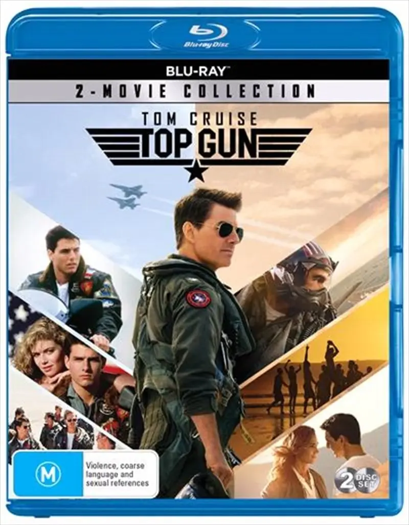 Top Gun / Top Gun - Maverick | 2 Movie Franchise Pack Blu-ray