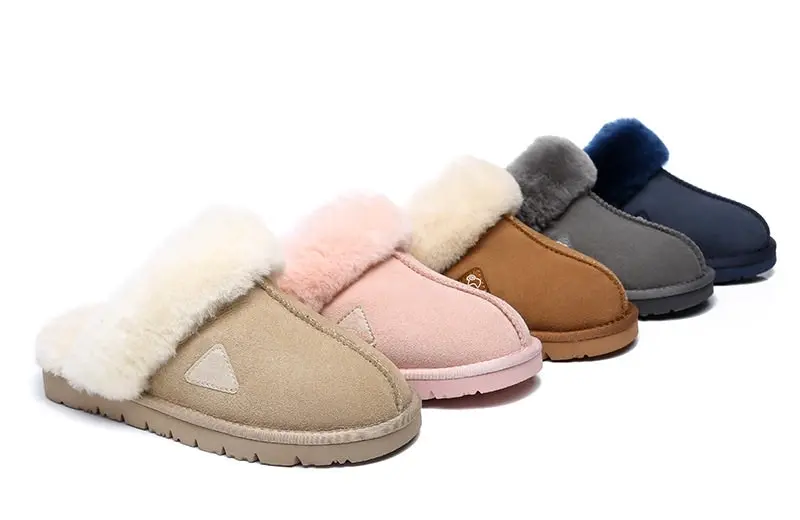 EVERAU® Double-faced Premium Sheepskin Unisex UGG Slipper Classic