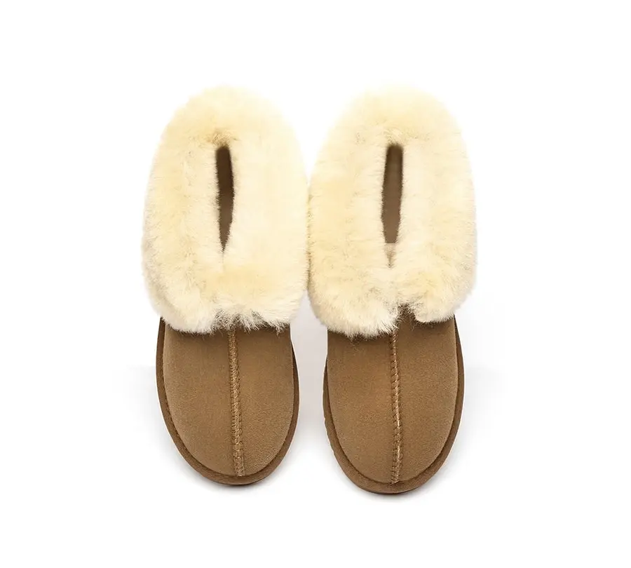 UGG Australian Shepherd Double Face Sheepskin Unisex Ankle Collar Mallow Slipper