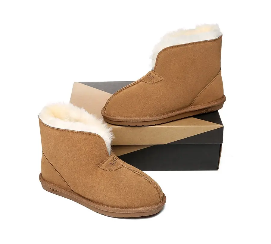 UGG Australian Shepherd Unisex Ankle Wool Parker Slipper Mini Boots