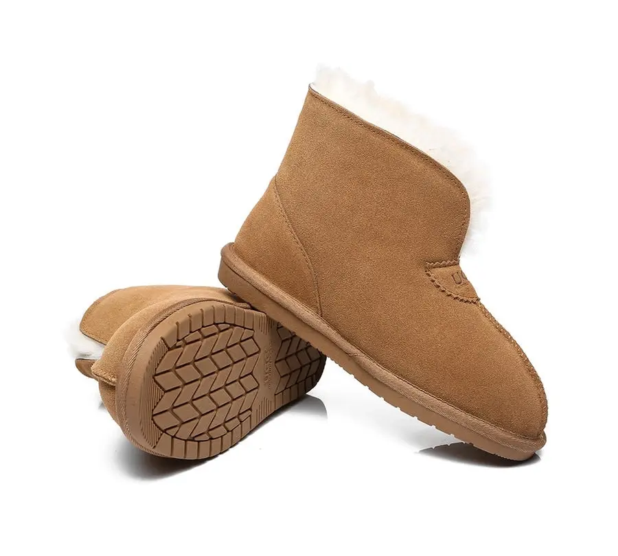 UGG Australian Shepherd Unisex Ankle Wool Parker Slipper Mini Boots