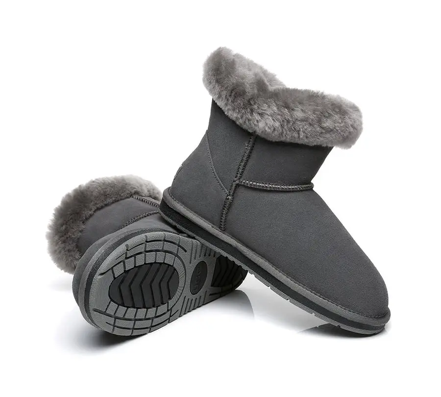 Australian Shepherd® UGG Boots Mini Women Tiara Sheepskin Horn Toggle Closure