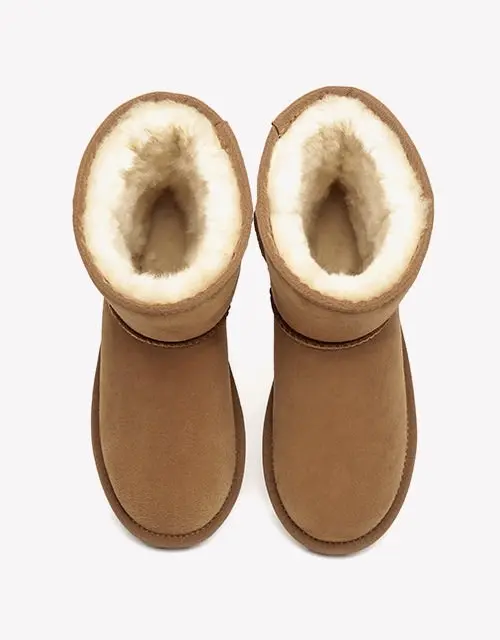 EVERAU®UGG Short Classic Double-faced Sheepskin UGG Boots