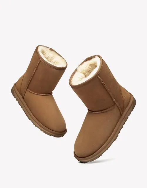 EVERAU®UGG Short Classic Double-faced Sheepskin UGG Boots