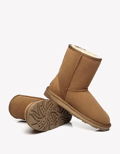 EVERAU®UGG Short Classic Double-faced Sheepskin UGG Boots