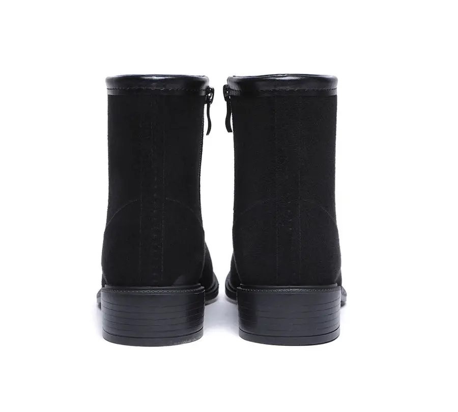 Tarramarra Rainboots Shearling Ankle Gumboots Women Vinia With Wool Insole