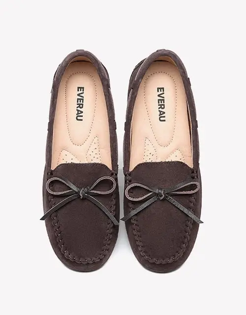 EVERAU Leather Summer Moccasin