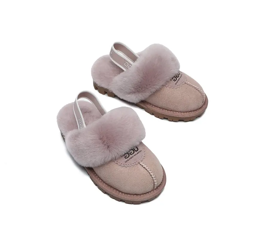 UGG Australian Shepherd Kids Sling back UGG Slipper Kids Waffle Plus Band