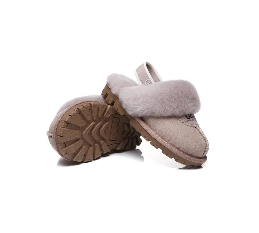 UGG Australian Shepherd Kids Sling back UGG Slipper Kids Waffle Plus Band