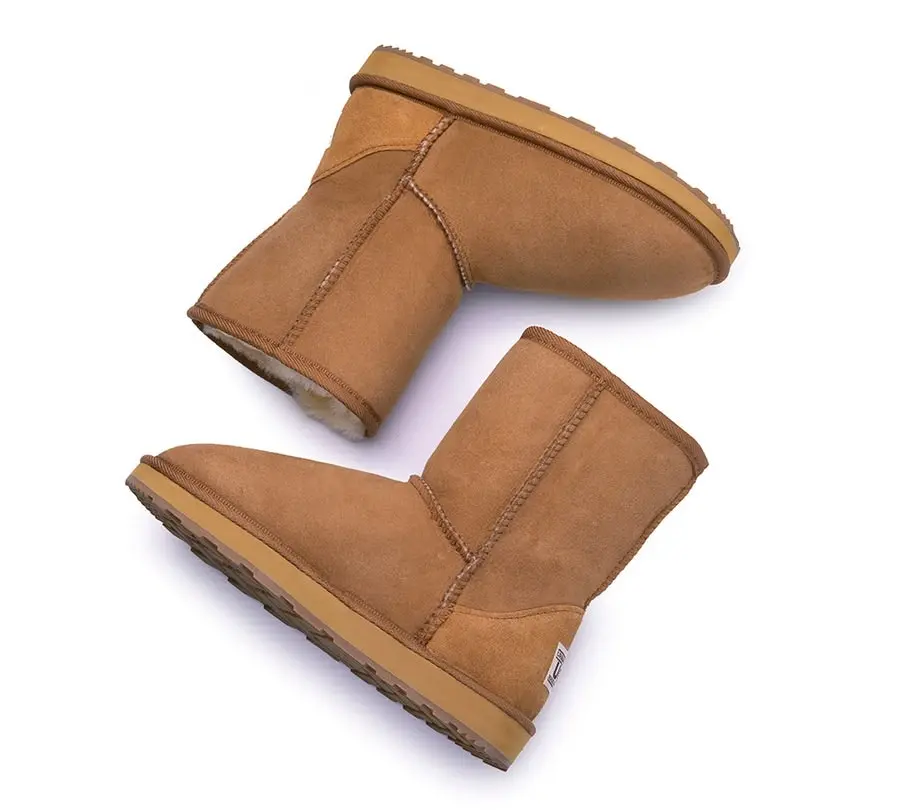 Urban Classic Short Ii Merino Sheepskin Wool Boots Australia Made