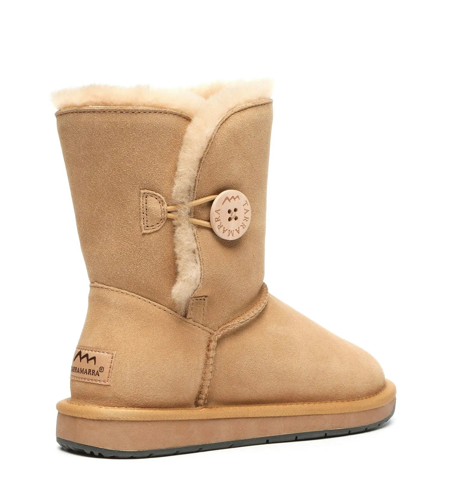 Tarramarra Sheepskin Wool Short Button Plus UGG BOOTS