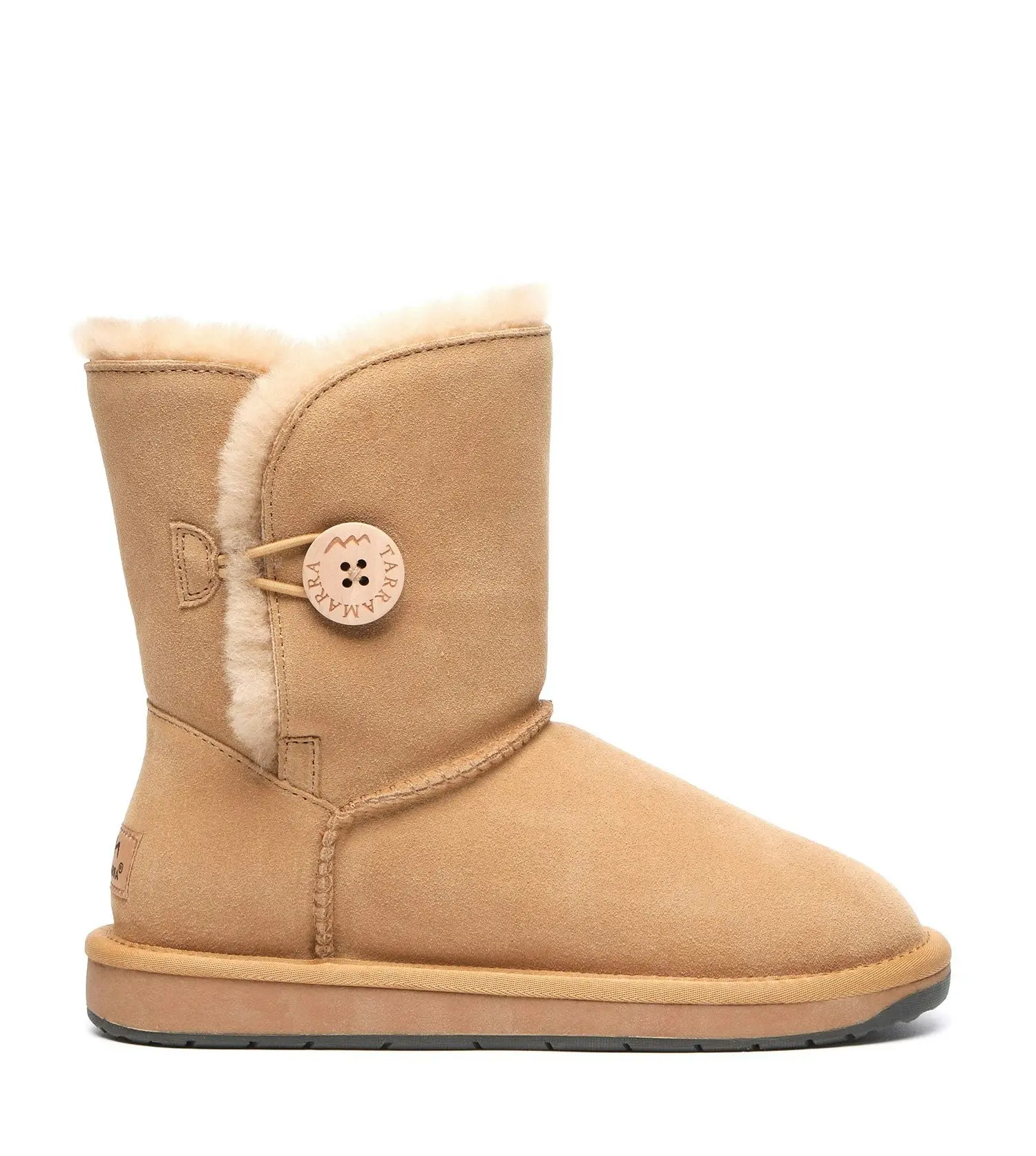 Tarramarra Sheepskin Wool Short Button Plus UGG BOOTS