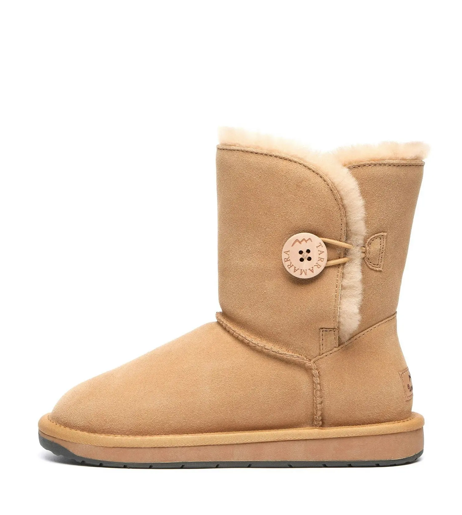 Tarramarra Sheepskin Wool Short Button Plus UGG BOOTS