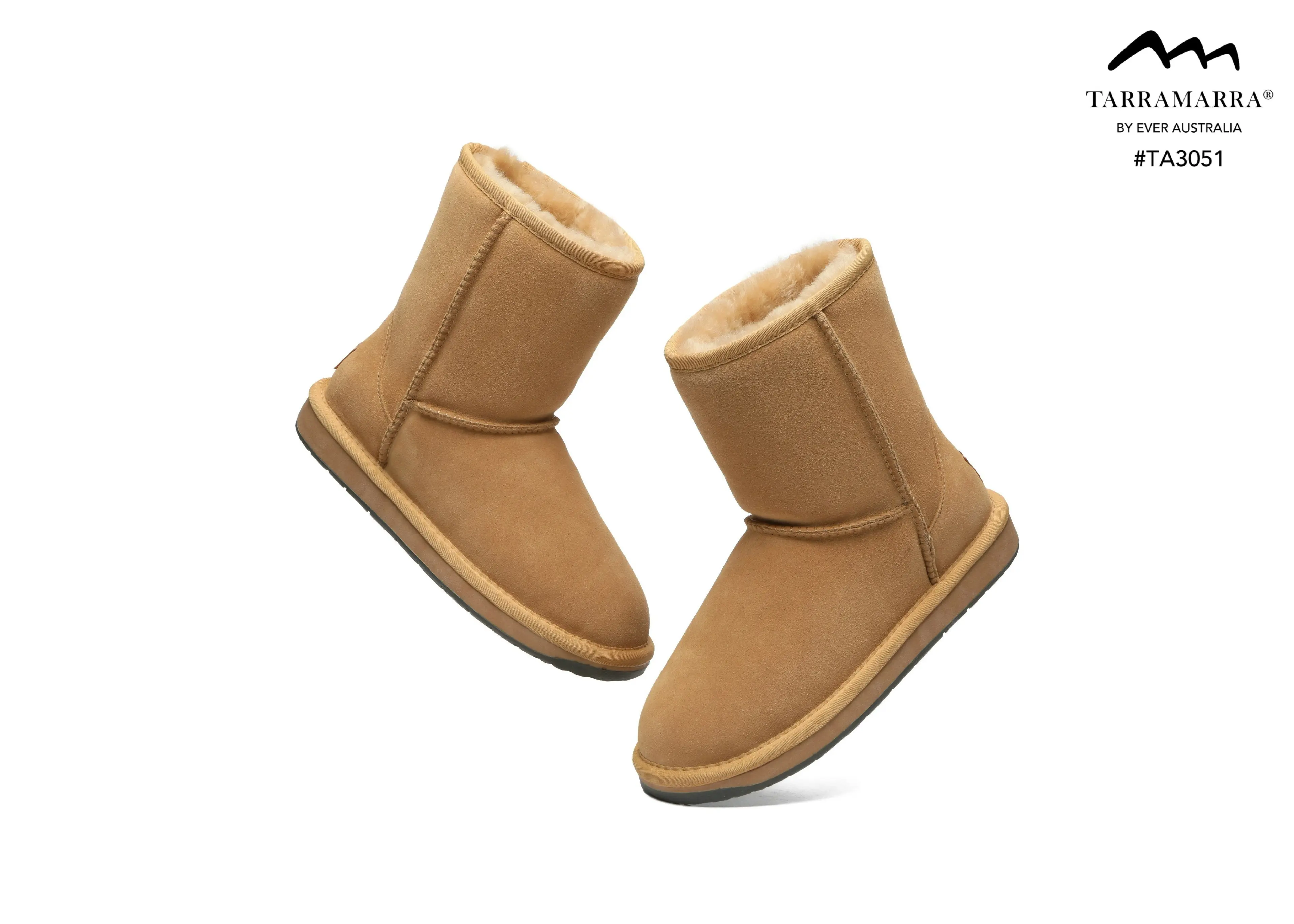 Tarramarra® UGG Sheepskin Short Classic Sheepskin Boots Water Resistant