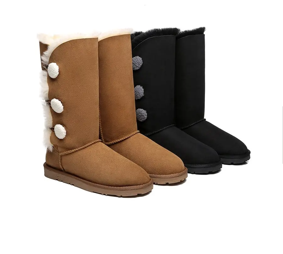 EVERAU® UGG Double-Faced Sheepskin Aspen Tall UGG Boots