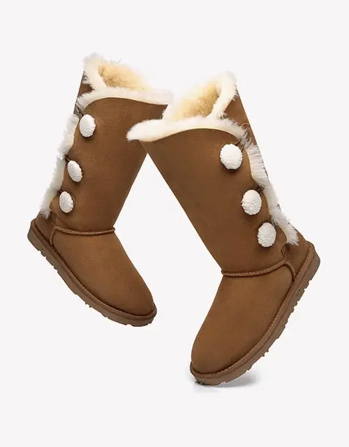 EVERAU® UGG Double-Faced Sheepskin Aspen Tall UGG Boots