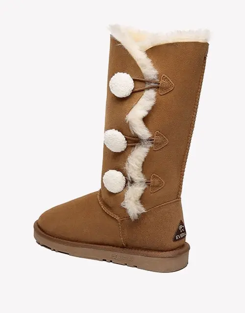 EVERAU® UGG Double-Faced Sheepskin Aspen Tall UGG Boots