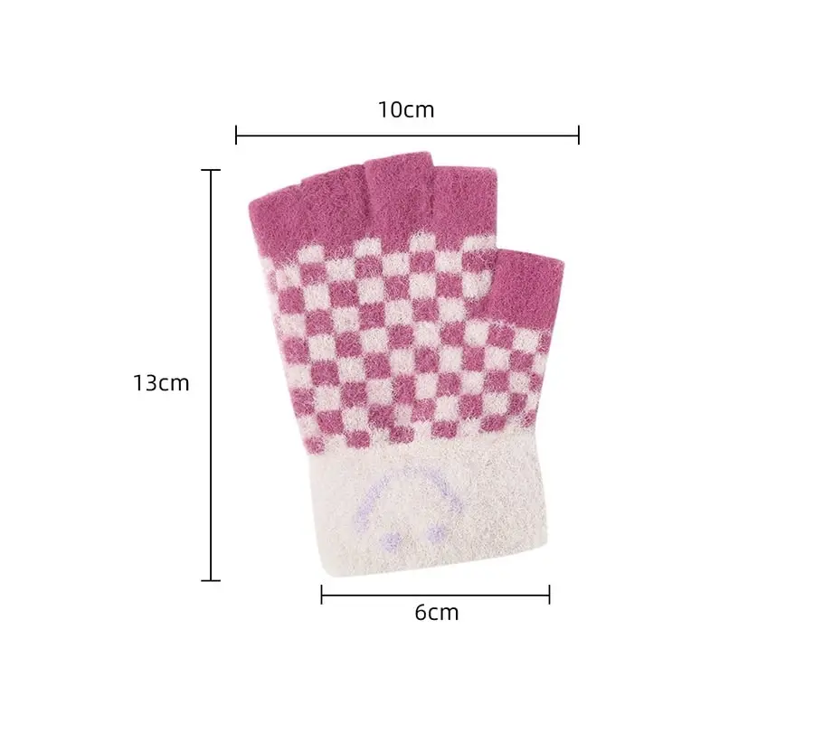 Tarramarra Kids Fingerless Ultra Plush Knit Gloves