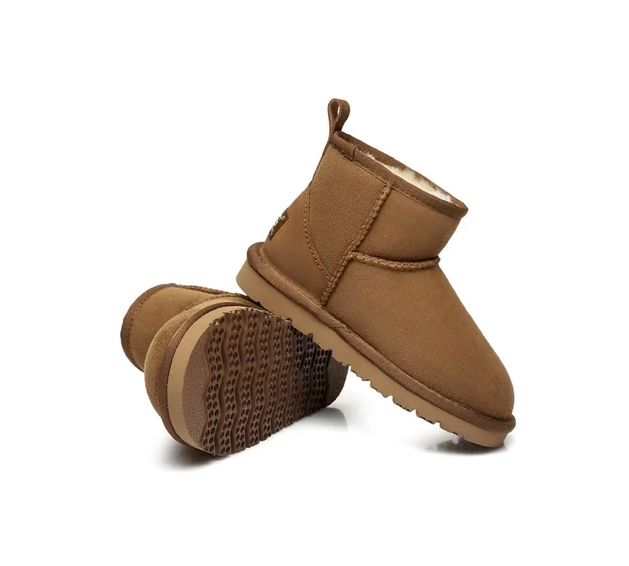 Australian Shepherd® Sheepskin Kids Mini Classic UGG boots Water Resistant