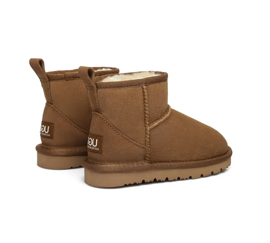 Australian Shepherd® Sheepskin Kids Mini Classic UGG boots Water Resistant