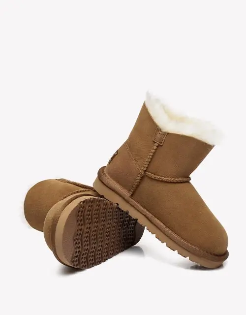 UGG Australian Shepherd Kids Mini Button BOOTS