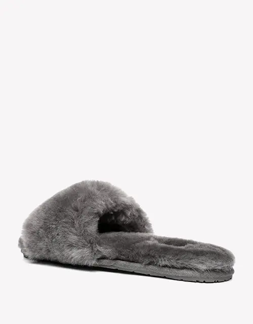 UGG Australian Shepherd Wool Fluffy Slides Nala Slipper