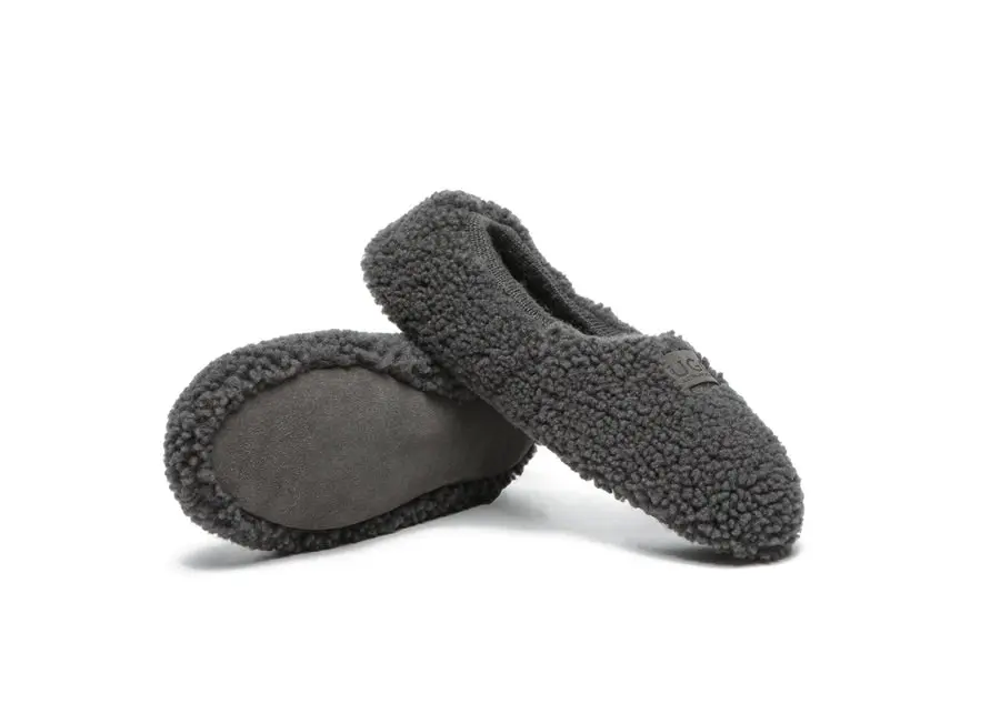 UGG Australian Shepherd Curly Wool Slippers Women Lucina