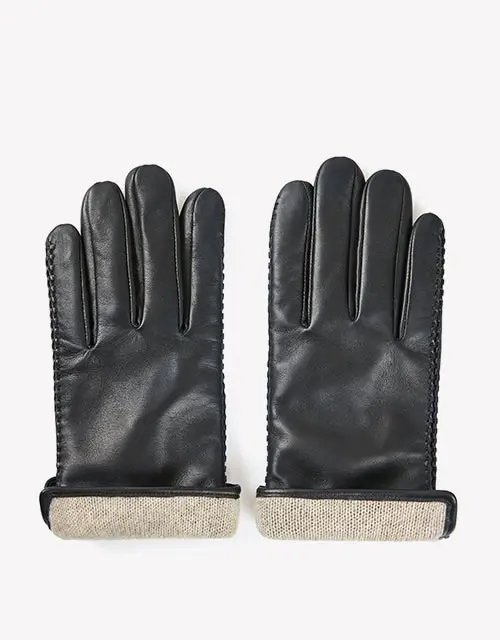 Australian Shepherd® Premium Sheepskin Wool Men Leather Gloves Benjamin