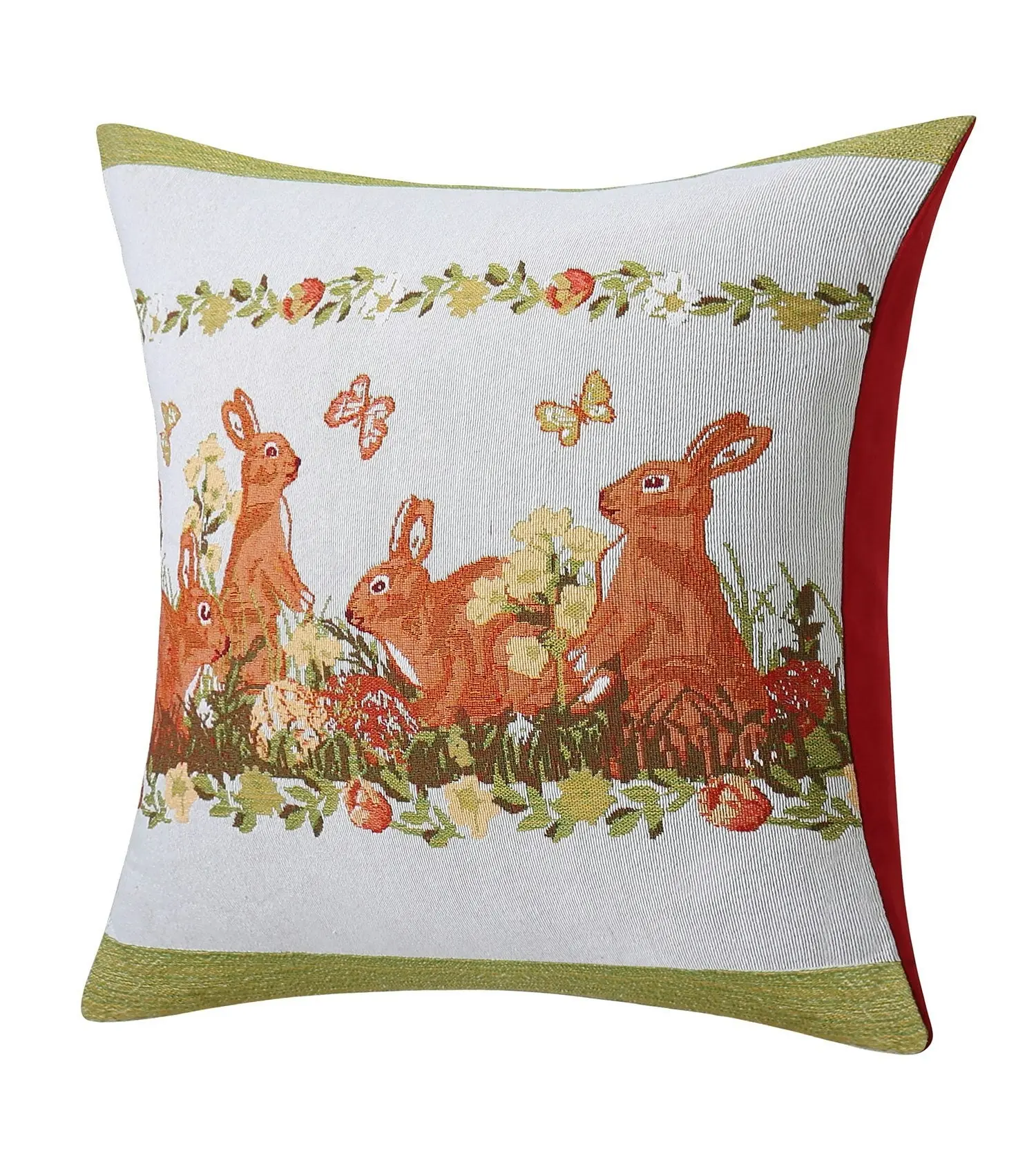 Tarramarra Jacquard Bunny Cushion 44x44cm