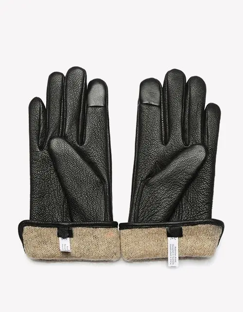 Australian Shepherd® Sheepskin Wool Ladies Leather Gloves Britney