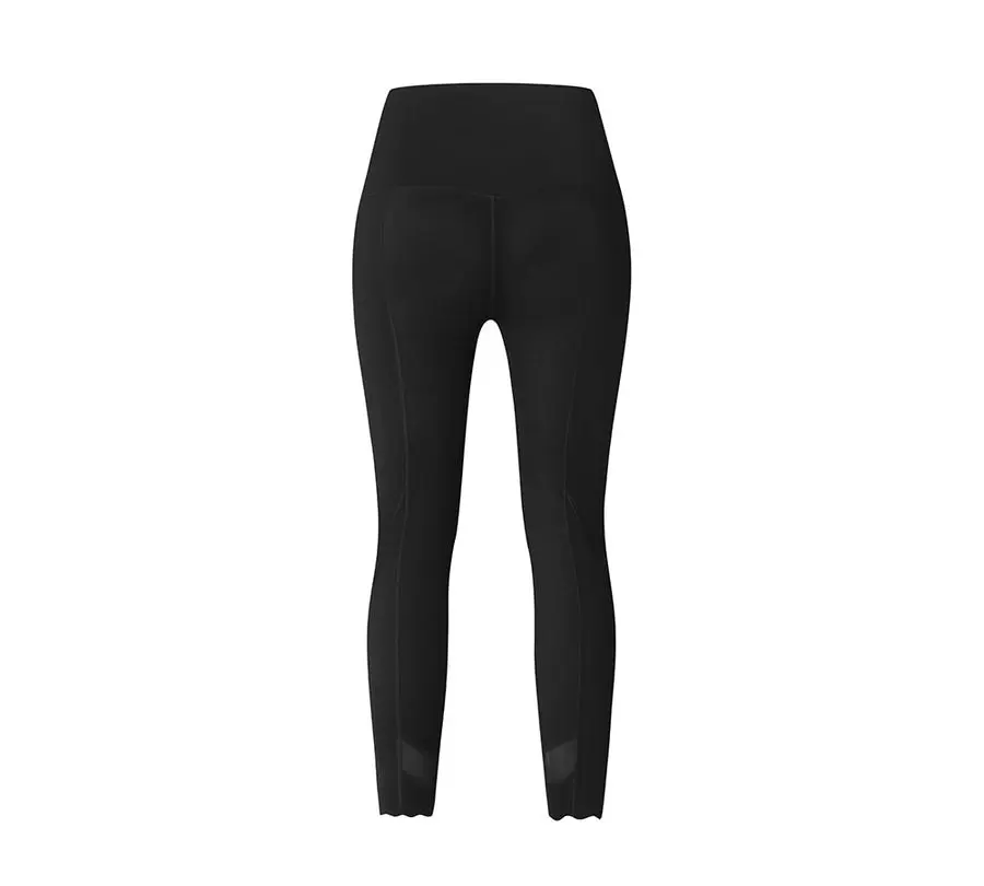 Tarramarra High-Rise Scalloped Hem 7/8 Crop Flow Active Legging