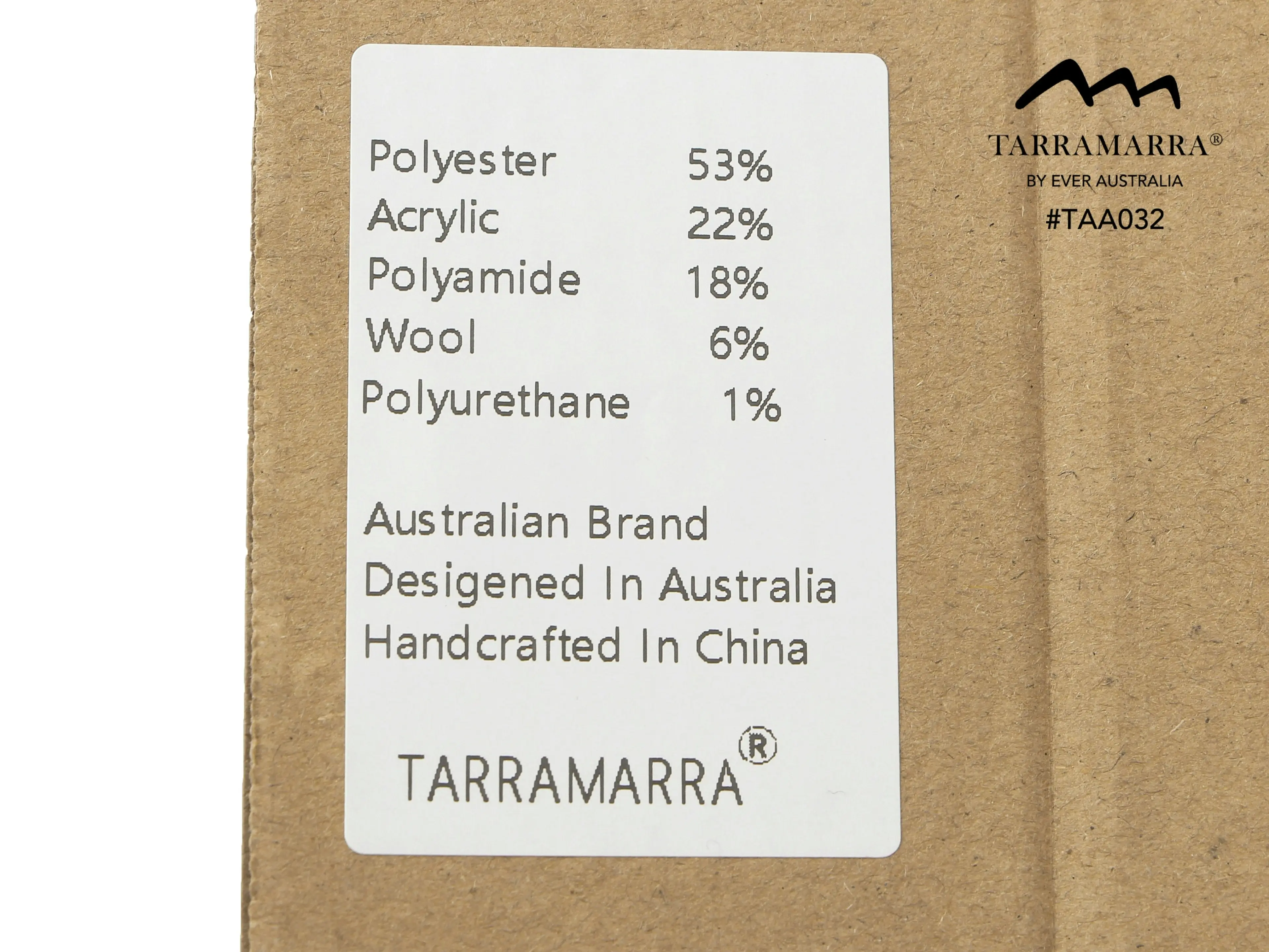 Tarramarra Men Wool Blend Socks 4 Pairs Pack